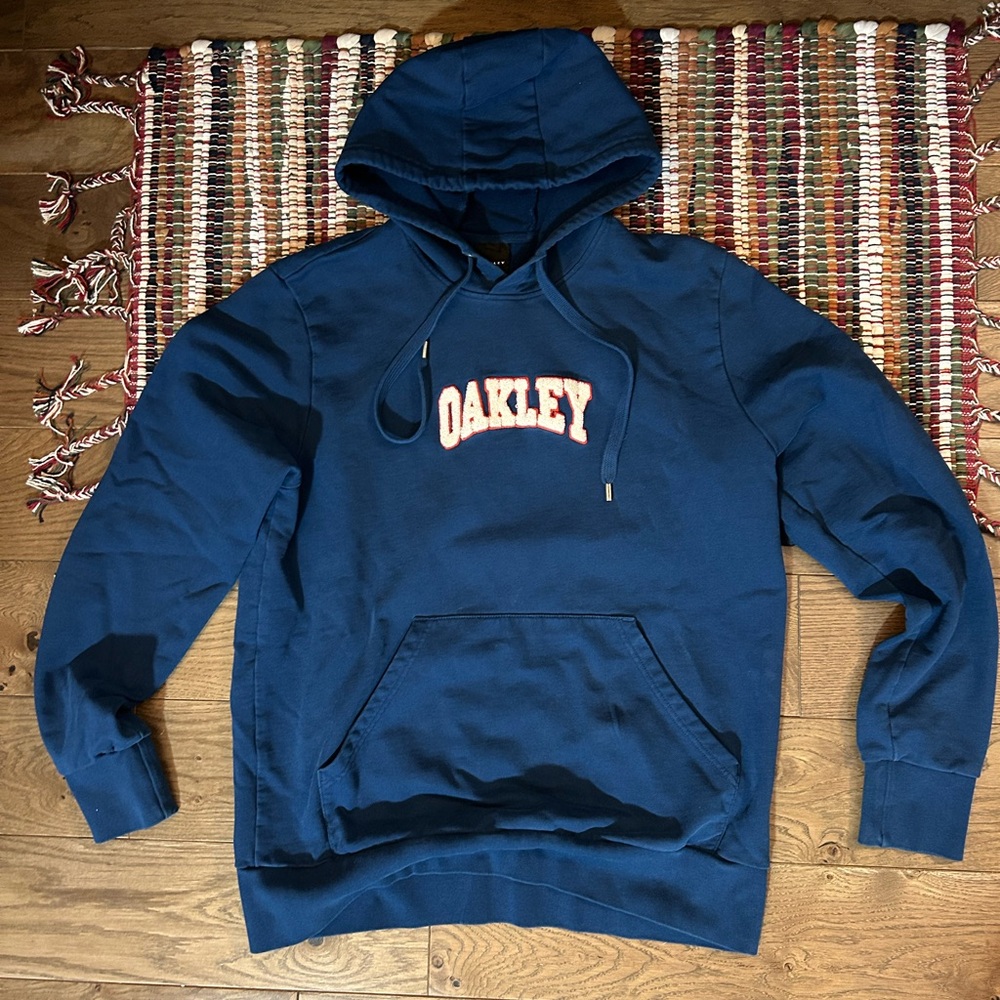 Oakley Blue Hoodie Sweater
